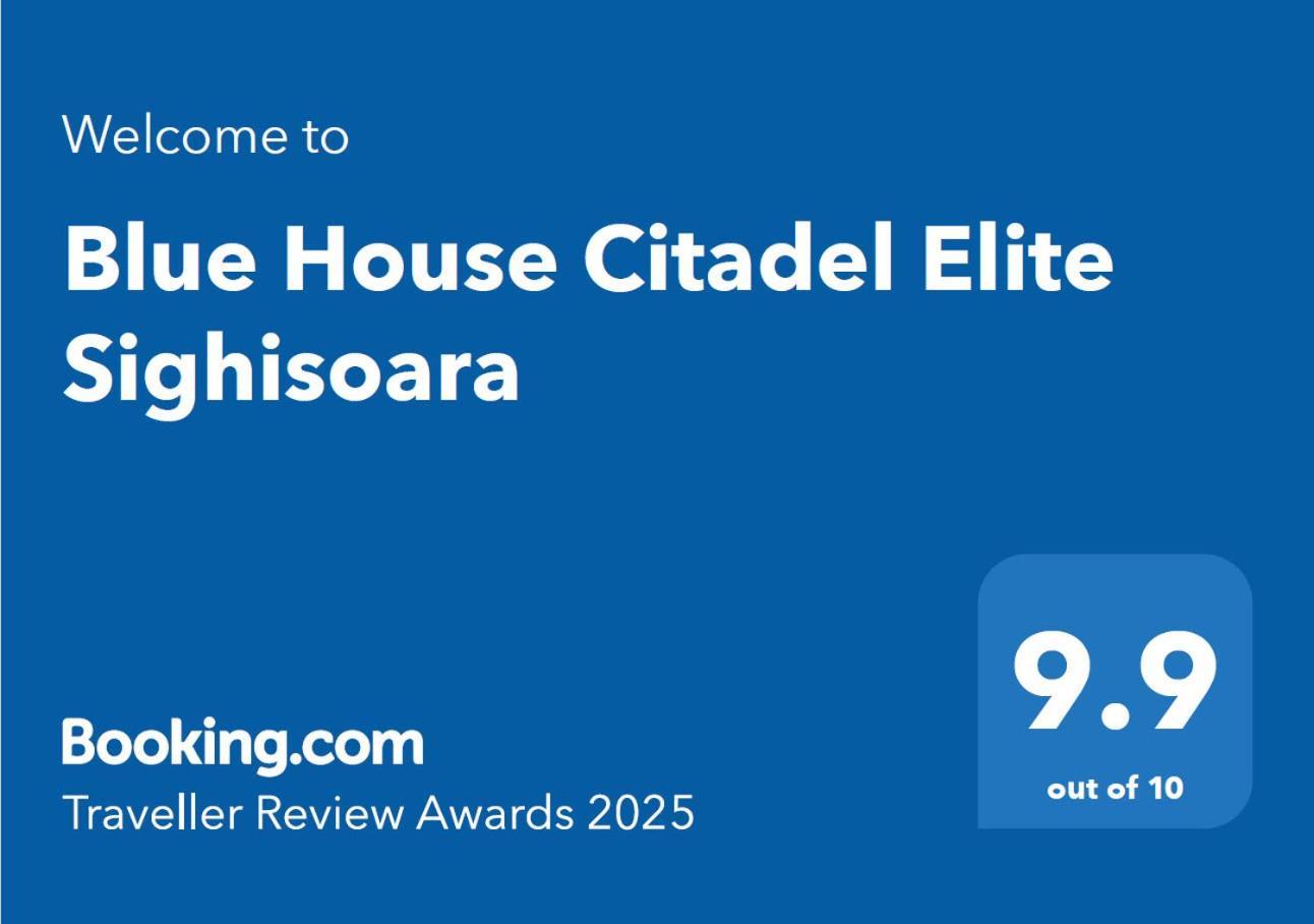 Blue House Citadel Elite Sighisoara Apartment Exterior photo